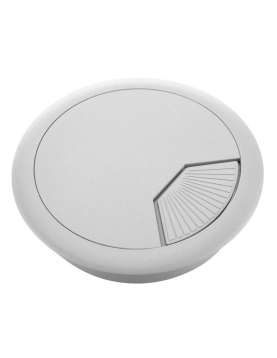 Passa Fios Ø80mm Plástico Cinza