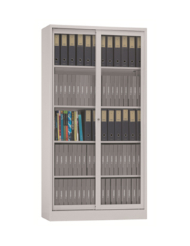 Armario Portas Correr Vidro Liso 1 Prateleiras 1200x420x800