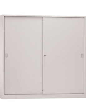 Armario Portas Correr 1 Prateleira 800x420x800 Cinza