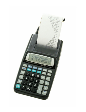 Calculadora Secretária Citizen CX77BIII 112 Dígitos com Fita