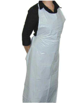 Avental Polietileno Branco 70x110cm 100un