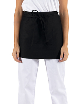 Avental Curto 87x32cm Preto