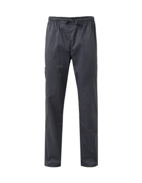 Calça Estilo Pijama Stretch Tamanho L Cinza Escuro