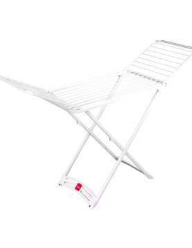 Estendal 182x55x88cm Resina X-Legs Solar Vileda Branco