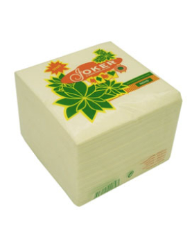 Guardanapos 22x22cm 2Fls Branco Joker 100un