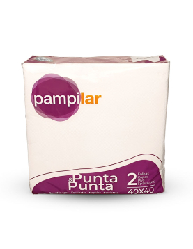 Guardanapos 40x40 2Fls Branco Pampilar P&P 50un