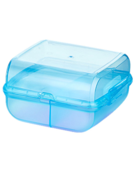 Caixa Sandwich Moss 14,5x14,5x8cm Azul