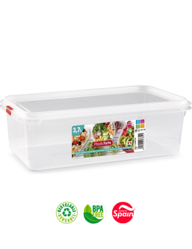 Caixa Hermética Hotelaria Frost Nº6 3,7L Transparente