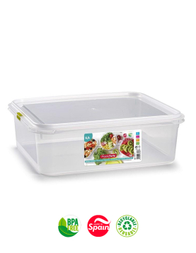 Caixa Hermética Hotelaria Frost Nº7 6,5L Transparente