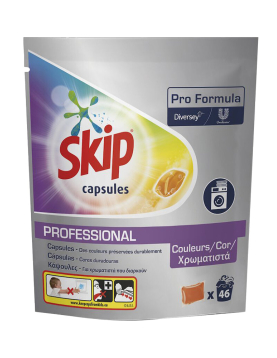 Detergente Cápsulas Máquina Roupa Skip Pro Color 46un