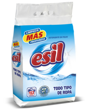 Detergente Pó Máquina Roupa Esil 153 Doses 10Kg