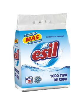 Detergente Pó Máquina Roupa Esil 76 Doses 5Kg