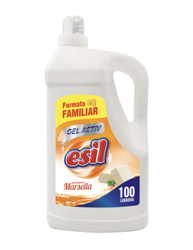 Detergente Líquido Roupa Esil Marselha GelActiv 100 Doses 5L