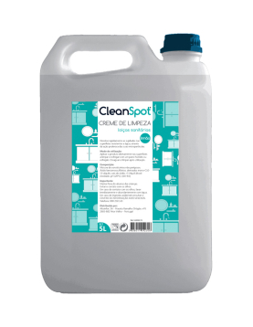 Creme Limpeza Cleanspot Loiças Sanitárias 5L