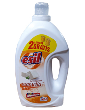 Detergente Líquido Máquina Roupa Esil Marselha 40+2 Doses
