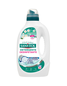 Detergente Líquido Desinfetante Máquina Roupa Sanytol 1,7L