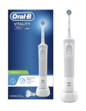 Escova de Dentes Oral-B Elétrica Vitality 100 Branco