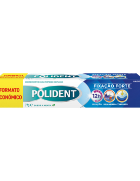 Creme Fixador POLIDENT Próteses Dentárias Original 77g