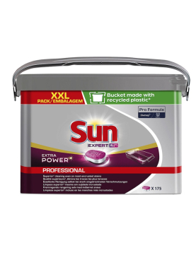 Detergente Máquina Loiça Pastilhas Sun Pro Extra Pow175un