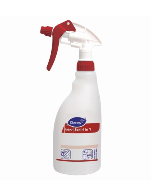 Frascos de 500 ml + Rótulos Sani 4em1 1un