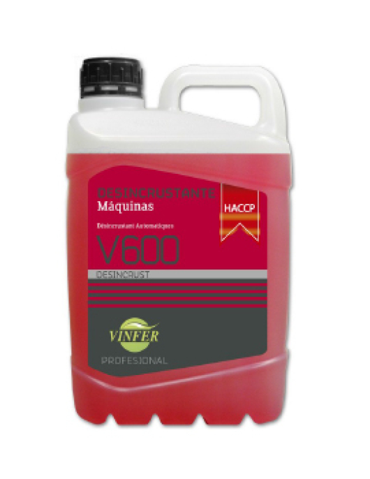 Desincrustante Máquina Loiça Vinfer HACCP V600 5L