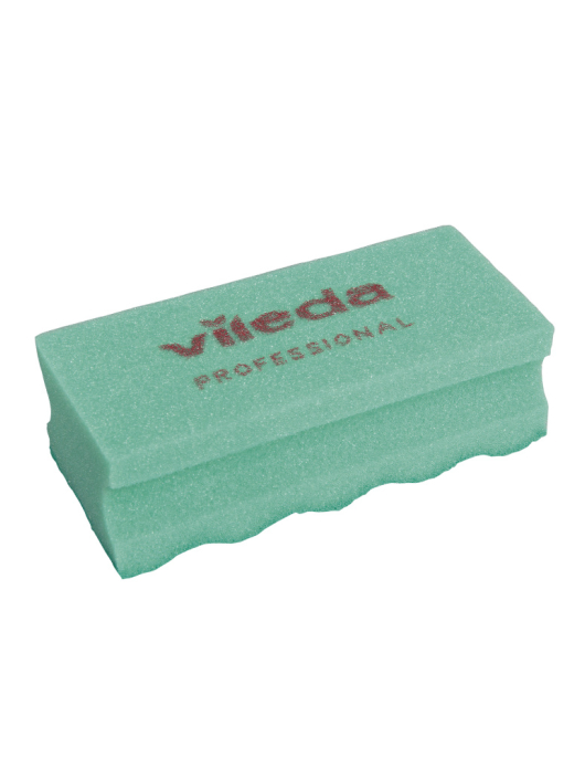 Esfregão Esponja 6x14cm Vileda Professional Verde 10un