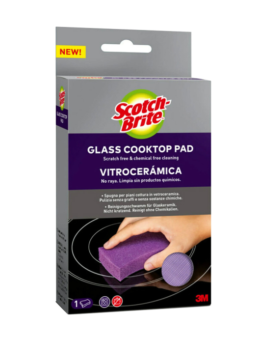 Esfregão Esponja Vitrocerâmica Scotch-Brite 1un