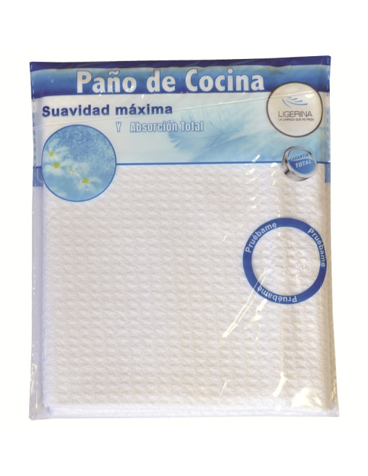 Pano Microfibra 50x50cm Cozinha Branco 1un