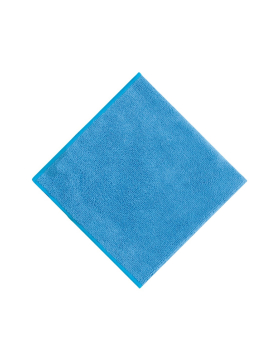 Pano Microfibra 40x40cm 300g Terry Azul Pack 5un