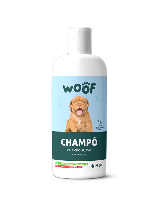 Champô Suave para Cachorros WOOF 250ml