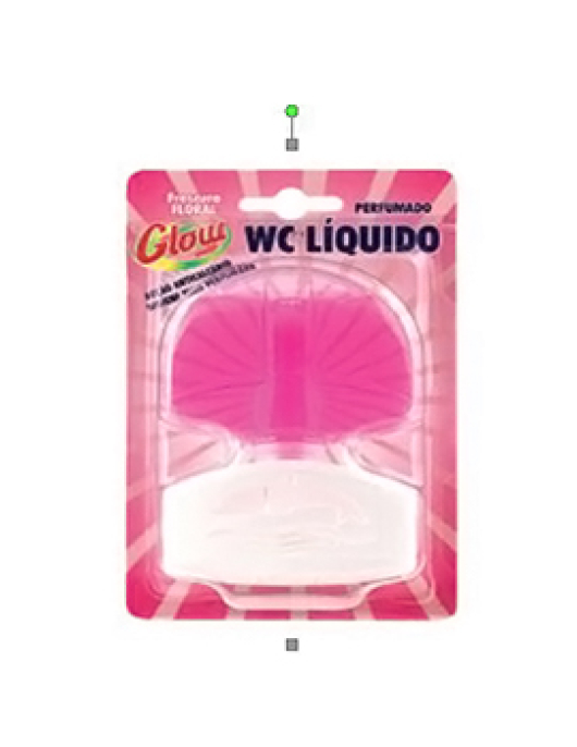 Bloco Sanitário Glow Liquido Floral 55ml