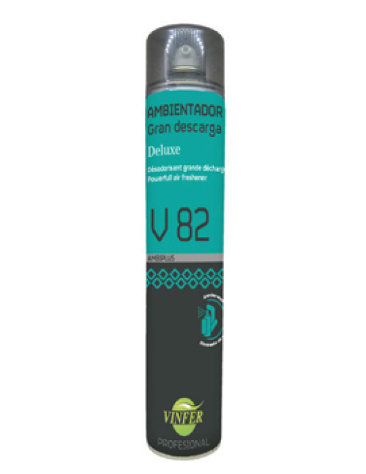 Ambientador Spray Grande Descarga Deluxe V82 750ml