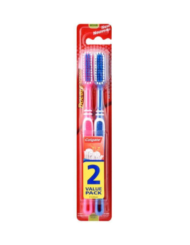 Escova de Dentes COLGATE Double Action Média 2un
