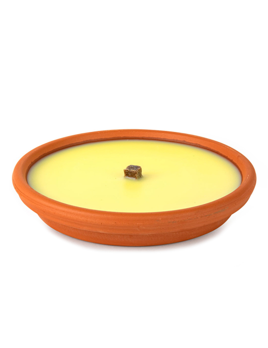 Vela Anti-Mosquitos Citronela Terracota 200gr
