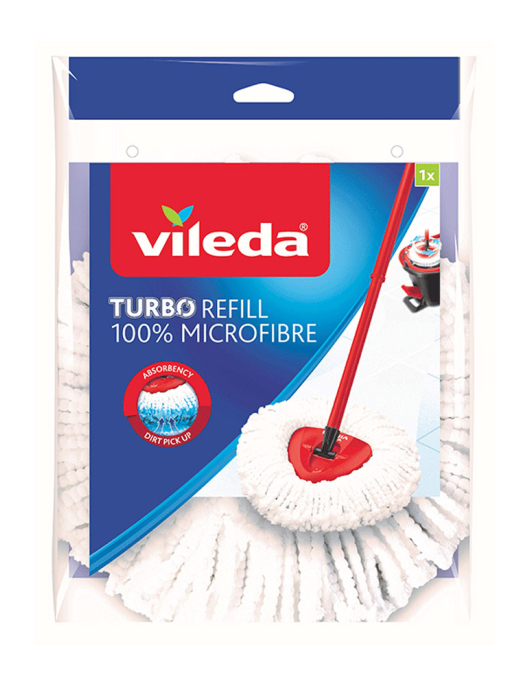 Recarga Esfregona Microfibras Turbo Vileda