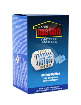 Inseticida Elétrico Recarga Anti-Mosquitos 30 Pastilhas