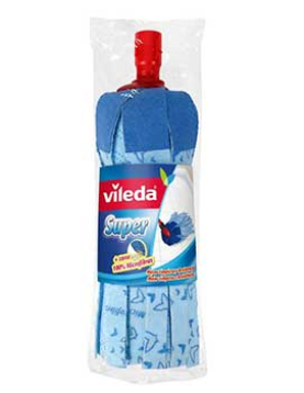 Recarga Esfregona Microfibras 100% Super Vileda