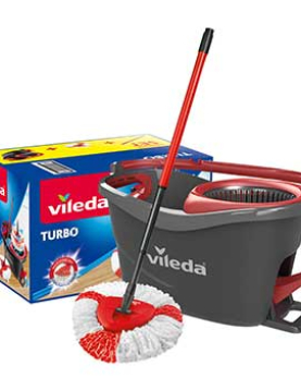 Balde com Pedal e Esfregona Turbo Vileda