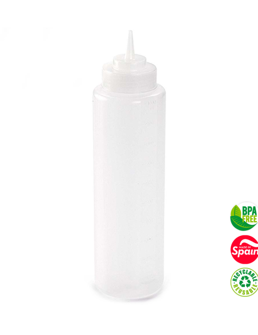 Frasco Vazio Plástico Molho 1000ml