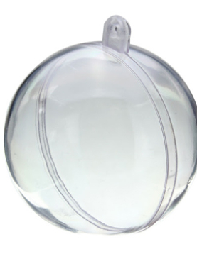 Bola Natal Plástico 6cm