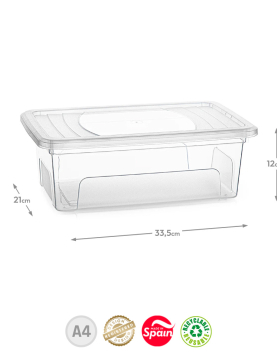 Caixa Plástico Easy 33,5x21x12cm 5,1L