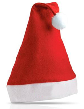 Gorro Pai Natal Vermelho