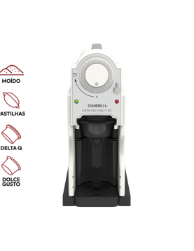 Máquina Café MULTI-CÁPSULAS 3 em 1 Dimobilli D2 Branca