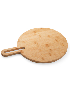 Tábua de Cozinha Redonda Bambu 408x310x12mm