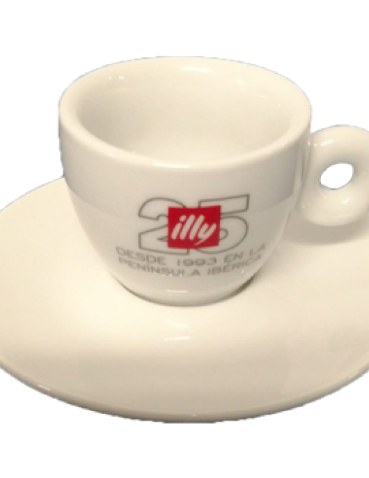 Conj Chav+Pires Esp Illy Art Collection Horeca 25 Anos 12un