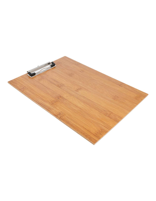 Porta Menus 22,9x31,8x0,4cm c/Clip Bambu 1un