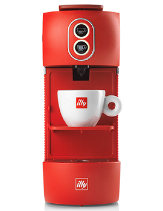 Máquina Café Pastilhas ILLY E.S.E Vermelho