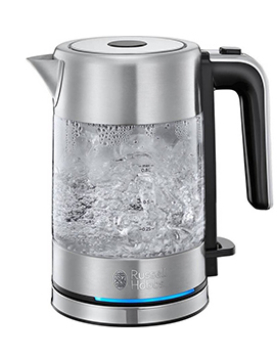 Jarro Elétrico Compact Home RUSSELL HOBBS Glass