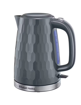 Jarro Elétrico RUSSELL HOBBS Honeycomb Cinza