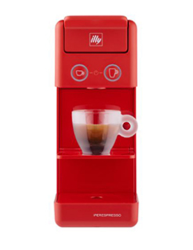 Máquina Café Cápsulas ILLY Y3.3 Iperespresso Vermelho